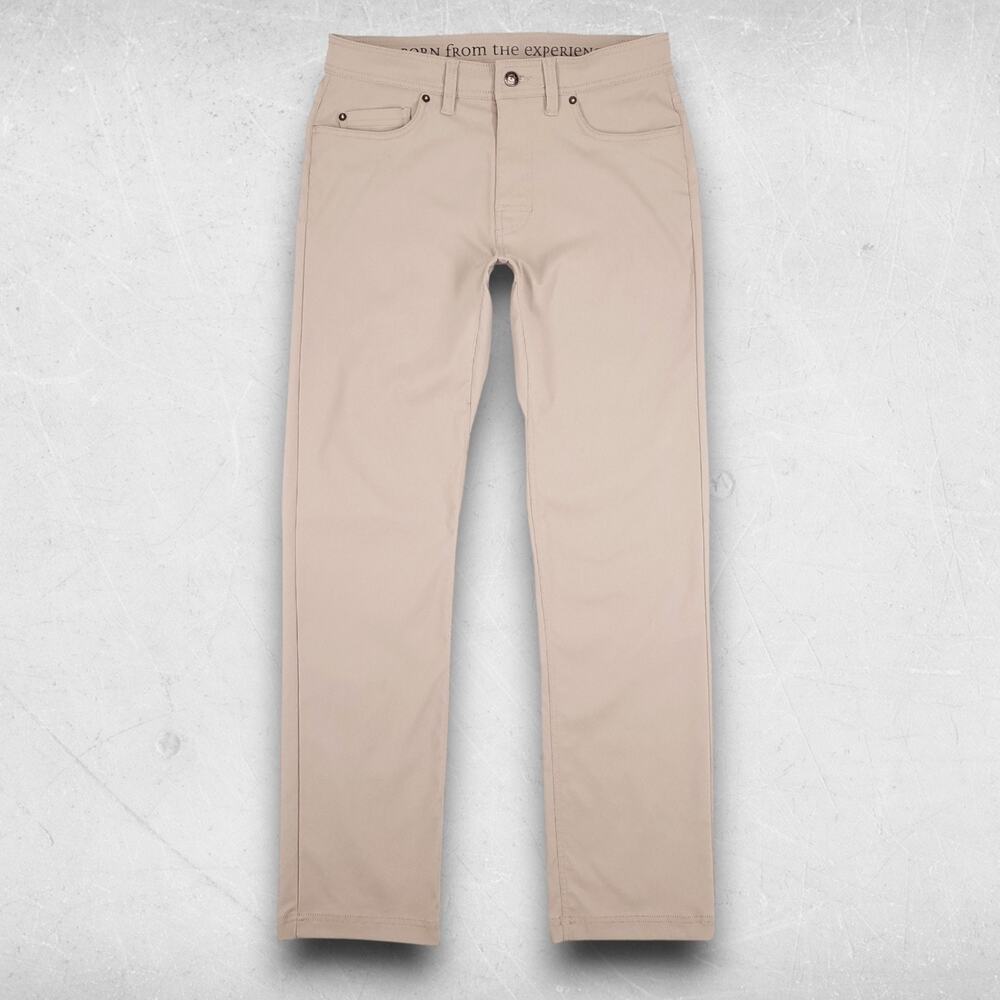Prana Men's Khaki Chino Pants - Light Beige